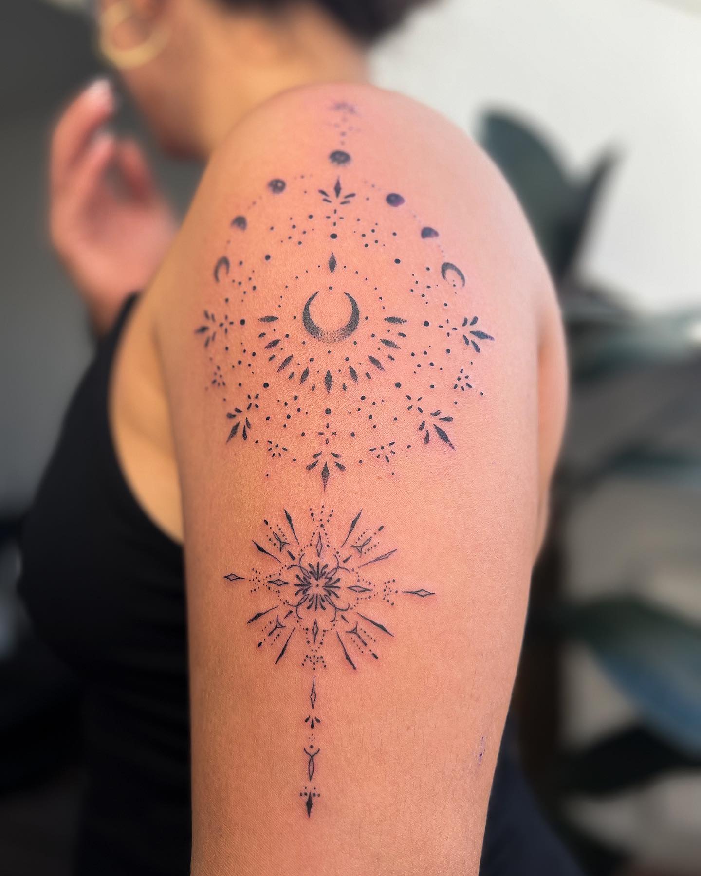 Mond-Mandala